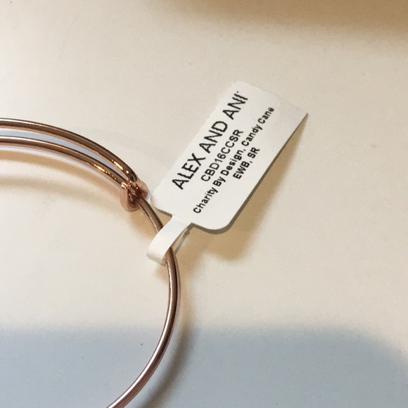 Alex and Ani - Candy Cane Rose Gold - Picture 2 of 6